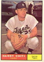 1961 Topps Baseball Cards      269     Harry Chiti